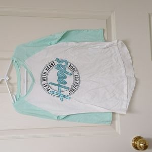 Justice Active Hoops T-Shirt and Sweatshirt Set